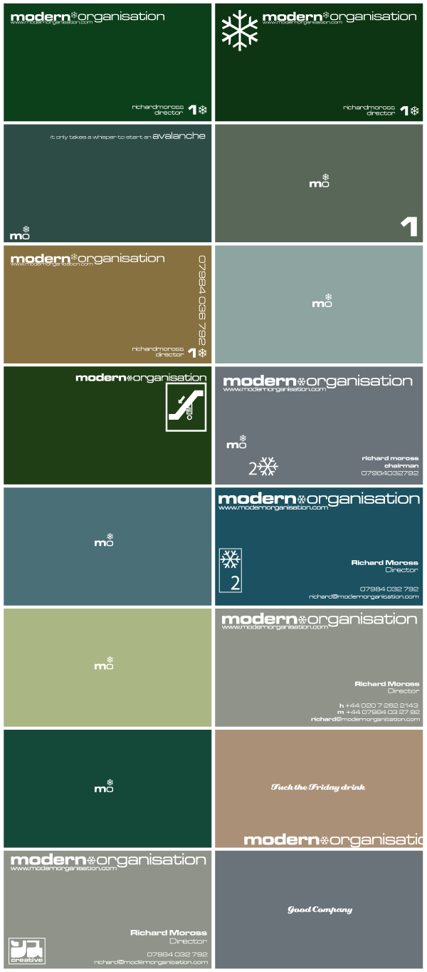 modern organisation designs