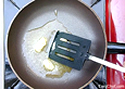 butter being heated in a saute pan