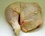 An image of a chicken leg/thigh