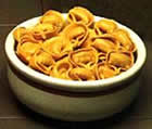 A tortellini dish