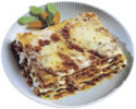 A lasagne dish