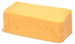 An image showing cheddar cheese