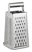 An image showing a grater