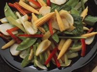 shallow fried vegetables 1