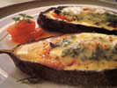 stuffed aubergine